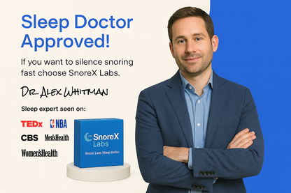 SnoreXlabs Anti-Snoring Mouthpiece – Adjustable Boil-&-Bite