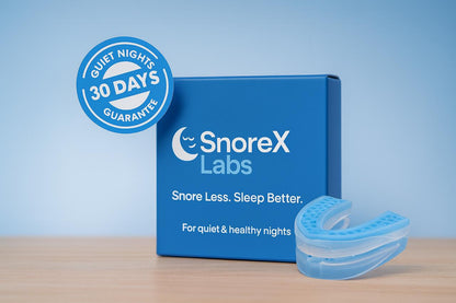 SnoreXlabs Anti-Snoring Mouthpiece – Adjustable Boil-&-Bite